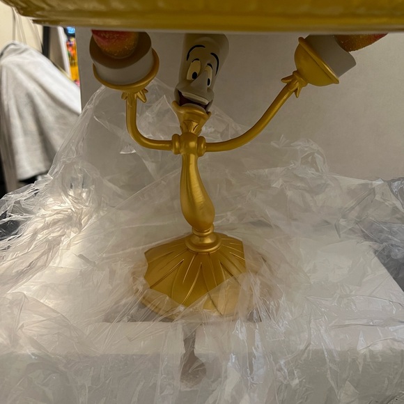 Disney Kitchen New Disney Beauty And The Beast Lumiere Cake Stand